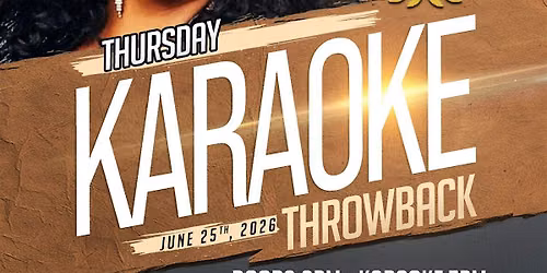 Thursday KARAOKE Throwback at AMVETS Post 30