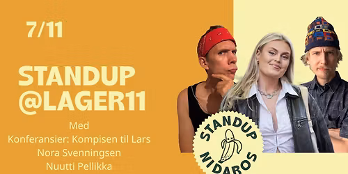 Stand Up Nidaros p\u00e5 Lager11