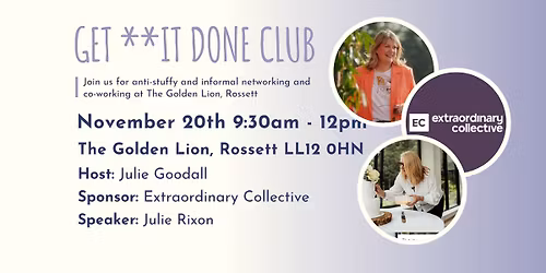 GET **IT DONE CLUB - Rossett