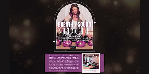 *BREATH + SOUND* MEDICINE (Workshop)