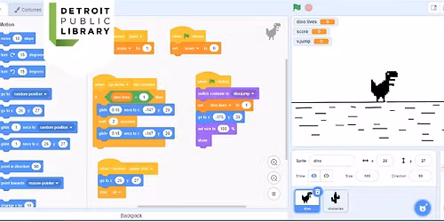 Scratch Coding Dinosaurs