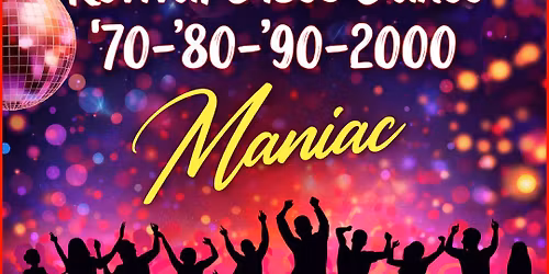 Revival Disco Dance - Maniac Band | CrossRoads Live Club