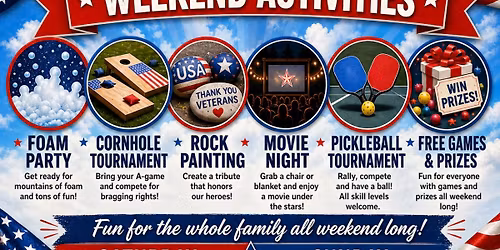 Memorial Weekend Event