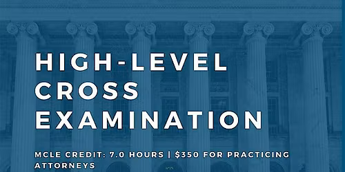 Narrative Edge - High Level Cross Exam Program Hosted by Chris Arledge