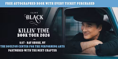 In Conversation with Clint Black: Killin' Time: My Life and Music