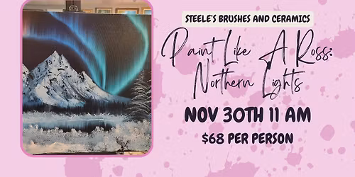 Paint Like A Ross: Northern Lights