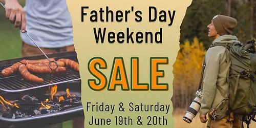 Father's Day Weekend Sale at Perry's Place 