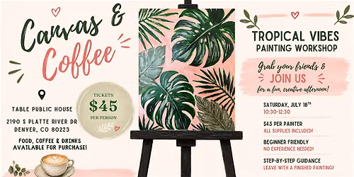 Tropical Vibes Painting Workshop