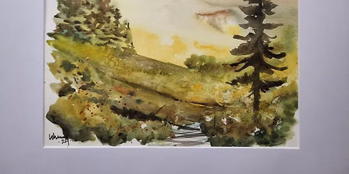 Watercolor landscapes