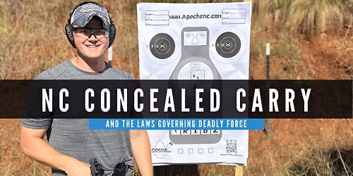 NC Concealed Carry Handgun Class