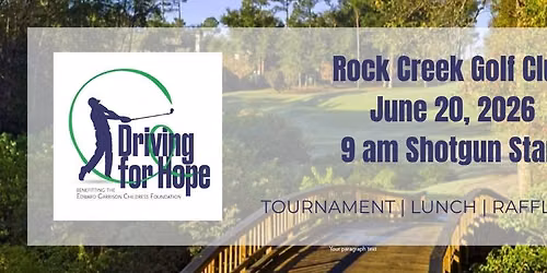 Driving for Hope