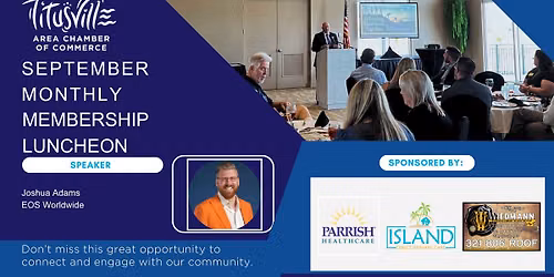 Chamber Membership September Luncheon