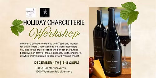 Holiday Themed Charcuterie Workshop