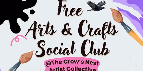 Free Arts and Crafts Social Club (evening sessions)