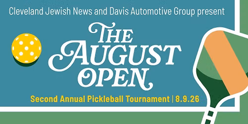 Cleveland Jewish News and Davis Automotive Group Present: The August Open Pickleball Tournament