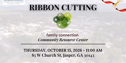 Ribbon Cutting: Family Conections Community Resource Center