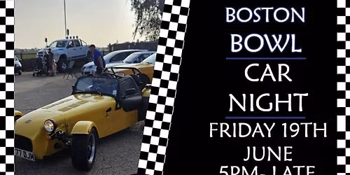 Boston bowl car night 
