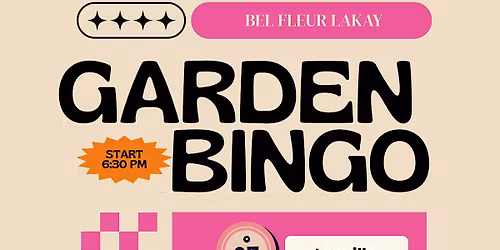 Garden BINGO!