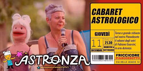 Cabaret Astrologico di Astronza@Friccicore