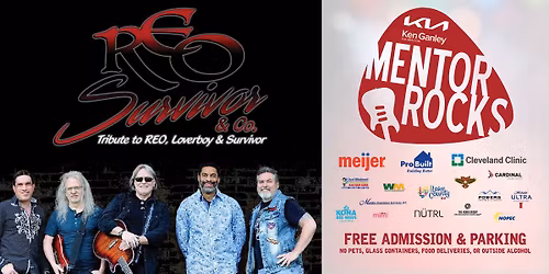 Mentor Rocks with REO Survivor