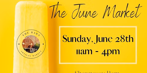 The Barn Artisan Market presents... The June Market! 