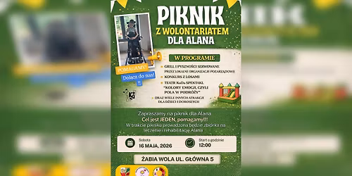 \ud83d\udc9a PIKNIK Z WOLONTARIATEM DLA ALANA \ud83d\udc9a