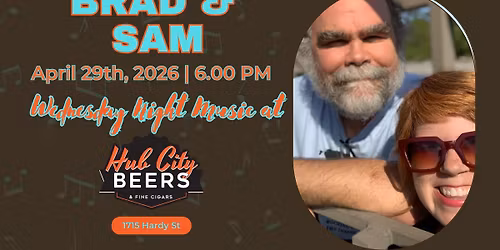 Brad & Sam at Hub City Beers