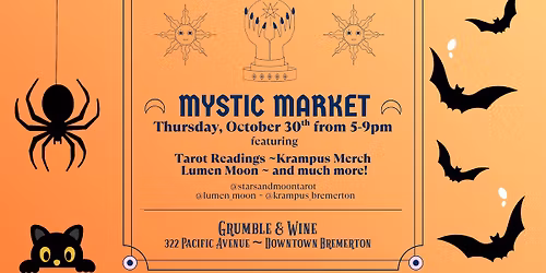 Mystic Market at Grumble & Wine