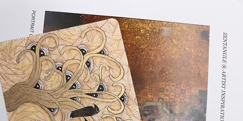 Zentangle: Klimt Inspired Tangles w\/ Diana