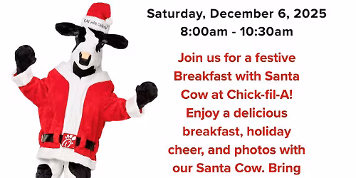 Breakfast with Santa Cow
