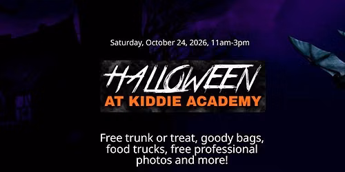 Halloween at Kiddie Academy | Free Family Trunk-or-Treat in Parker