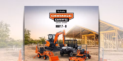 Kubota Orange Days - Frankfort