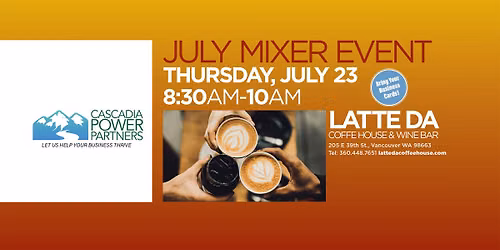 Cascadia Power Partners: Monthly Networking Mixer
