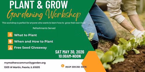 Plant & Grow Gardening Workshop