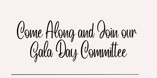 Newmains & District Gala Day Committee Meeting