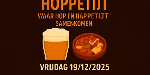 'Hoppetijt' - waar hop en Happetijt samenkomen!