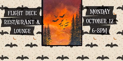 Paint & Sip at Flight Deck Restaurant & Lounge in Salem