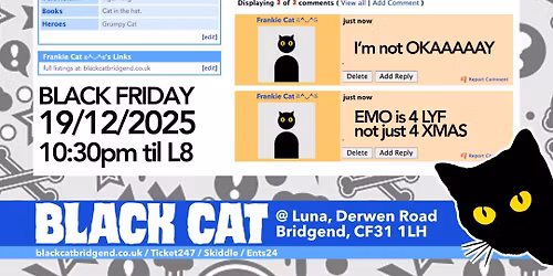 MEOWSPACE Club Night - International Emo Day