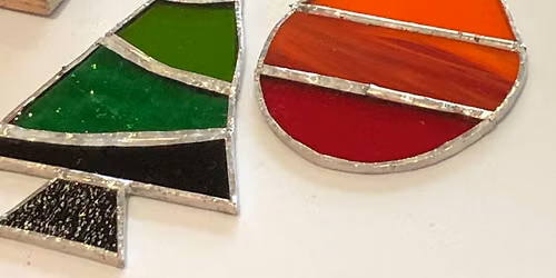 Making Stained Glass Christmas Baubles Workshop