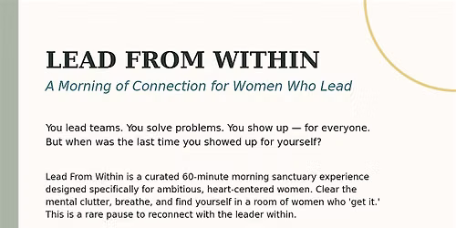 Lead from Within