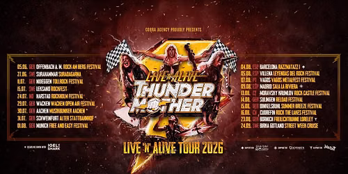 Thundermother Summer Tour - Schweinfurt - Stattbahnhof