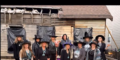 Witches Walk at Dusk. 