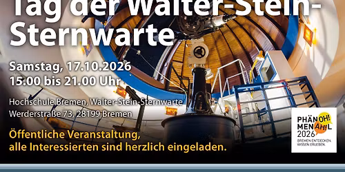 Tag der Walter-Stein-Sternwarte 