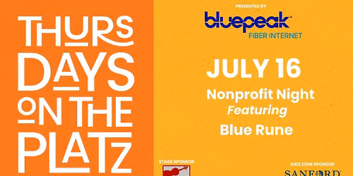 Thursdays on the Platz: Nonprofit Night with Blue Rune