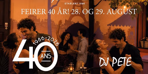 VI FEIRER 40 \u00c5R MED MINNER, MENNESKER OG MAT!