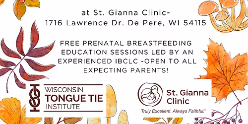 Basics of Breastfeeding Fall Sessions!