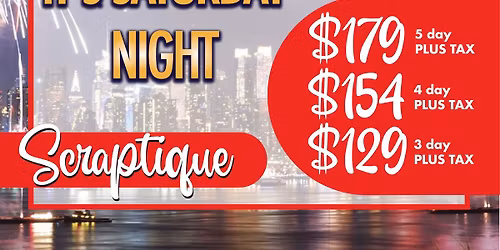 Scraptique Saturday Night