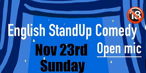 \ud83c\udfa4 Lublin English Stand-Up Comedy Open Mic! \ud83c\udf89