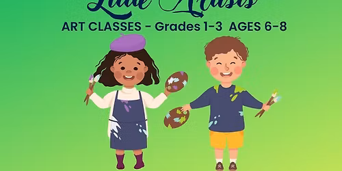 LITTLE ARTISTS CLASSES FOR HOMESCHOOLERS - AGES 6-8 CHRISTMAS PROJECT