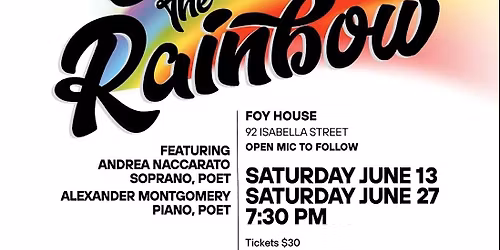Over the Rainbow: Pride in Song and Poetry